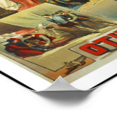 ポスター劇場ヴィンテージ「オセロ」 ポスター (角)