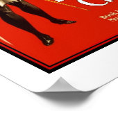 ポスター劇場ヴィンテージ「ザプリンセスシック」 ポスター (角)