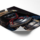 ポスター壁アートカード印刷サムライ忍者 ポスター (角)