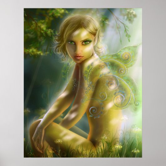 ポスター小妖精や小人 ポスター (正面)