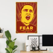 ポスター州を恐れる ポスター (ホームオフィス)