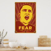 ポスター州を恐れる ポスター (キッチン)