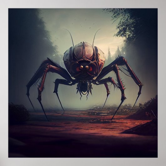 ポスター巨大昆虫 ポスター (正面)