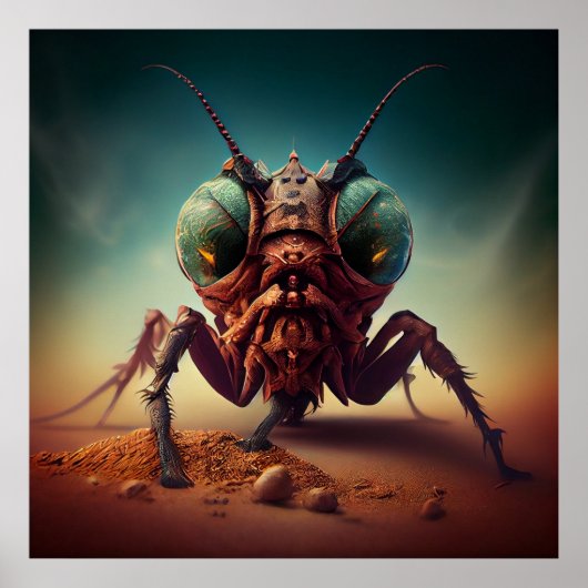 ポスター巨大昆虫 ポスター (正面)