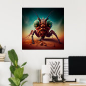 ポスター巨大昆虫 ポスター (ホームオフィス)