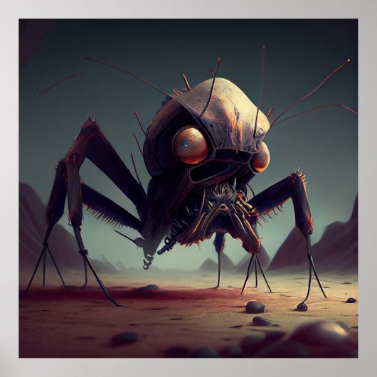 ポスター巨大昆虫 ポスター (正面)