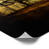 ポスター平和な木 ポスター (角)