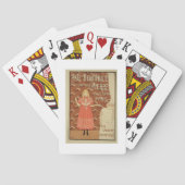 ポスター広告のの再生「ピーター博士 トランプ (裏面)