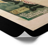 ポスター広告のカカオ・ヴァン・ハウテン・ベルギー ポスター (角)