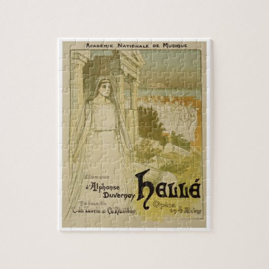 ポスター広告の再生オペラ「彼 ジグソーパズル (縦)