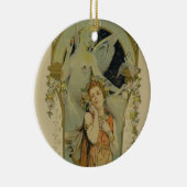 ポスター広告の再生オペラ「私 セラミックオーナメント (右)