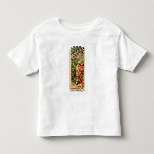 ポスター広告の再生「仕事の トドラーTシャツ (正面)