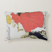 ポスター広告の純粋な殺菌したミルク アクセントクッション (正面)