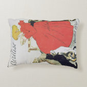 ポスター広告の純粋な殺菌したミルク アクセントクッション (裏面)