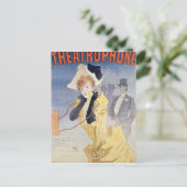 ポスター広告の「劇場電話」 ポストカード (スタンド正面)