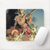 ポスター広告の「新年Gifの再生 マウスパッド (マウス)