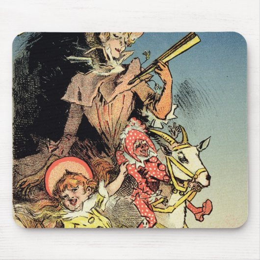 ポスター広告の「新年Gifの再生 マウスパッド (正面)