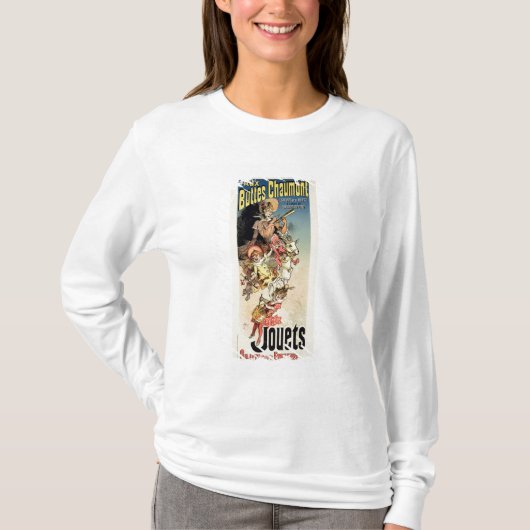 ポスター広告の「新年Gifの再生 Tシャツ (正面)