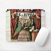 ポスター広告の「AuのParadis desの貴婦人 マウスパッド (マウス)