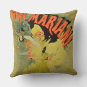 ポスター広告の「Marianiのワイン、人気があるなフランス語T クッション (裏面)