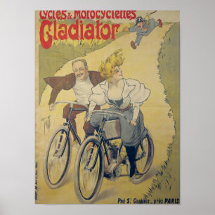 ポスター広告グラディエーター自転車 ポスター
