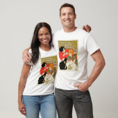 ポスター広告チョコレートのFrench Company Tシャツ (ユニセックス)