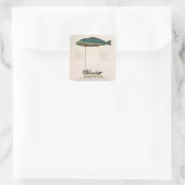 ポスター広告予約購読 スクエアシール (バッグ)