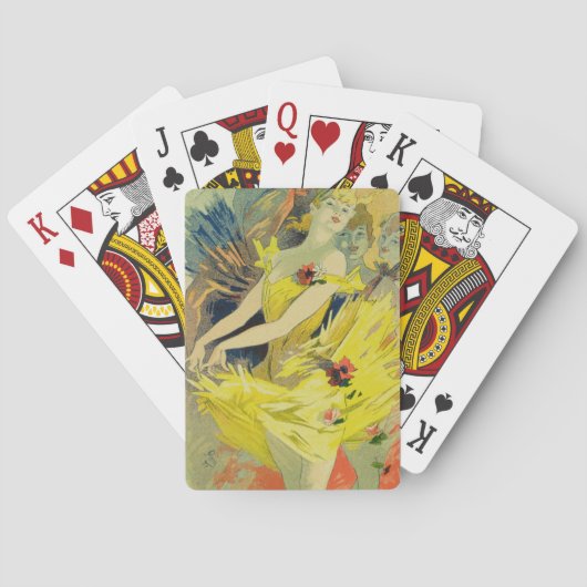 ポスター広告「舞台裏でaの再生 トランプ (裏面)