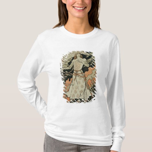 ポスター広告「Joan of Arcの再生 Tシャツ (正面)