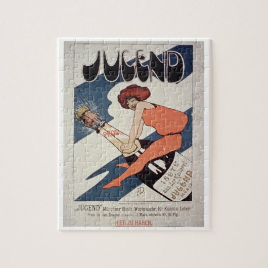 ポスター広告「Jugend、図解入りの、写真付きのな週間Mag ジグソーパズル (縦)
