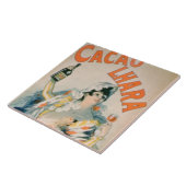 ポスター広告「Lharaクリームドカカオ」の、Digon ( タイル (側面)