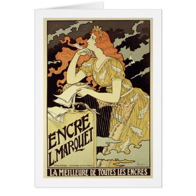 ポスター広告「Marquet Inkの再生 (正面)