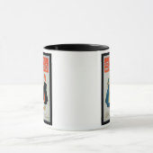 ポスター広告「Suchardチョコレート」(ついている色 マグカップ (中央)