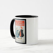 ポスター広告「Suchardチョコレート」(ついている色 マグカップ (正面左)