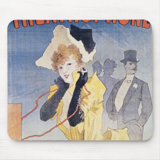 ポスター広告「Theatrophone マウスパッド (正面)