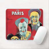 ポスター広告Cirqueの「d'Hiver deパリ マウスパッド (マウス)