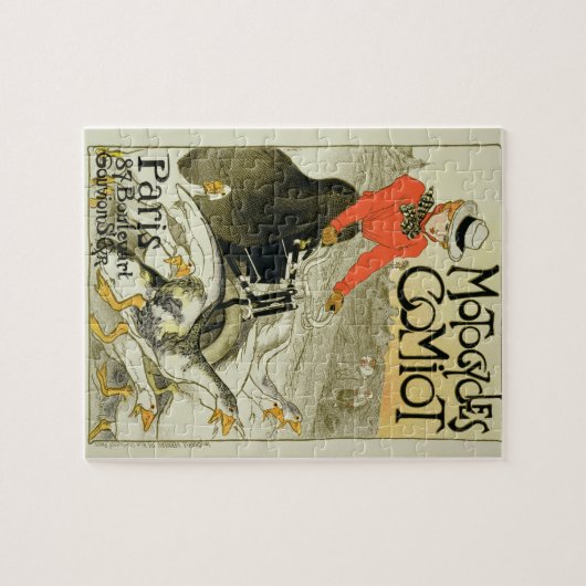 ポスター広告Comiot Motorcの再生 ジグソーパズル (横)