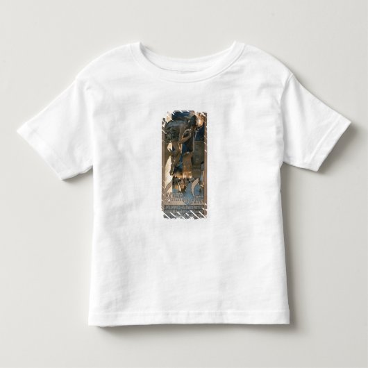 ポスター広告Corriere Della 「血清」の、prin トドラーTシャツ (正面)