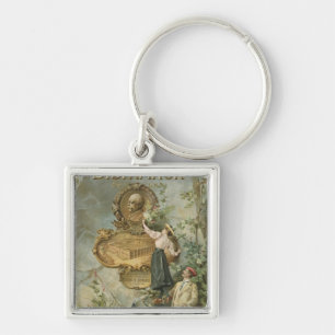 ポスター広告Fahrrad Werkeビスマルク キーホルダー