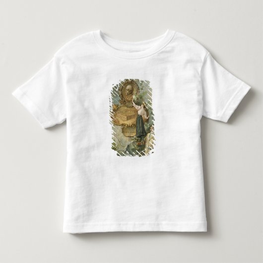 ポスター広告Fahrrad Werkeビスマルク トドラーTシャツ (正面)