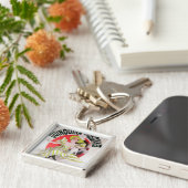 ポスター広告Quinquina Dubonnet キーホルダー (側面)