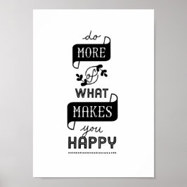 ポスター引用文が幸せになるより多くのことを行う ポスター