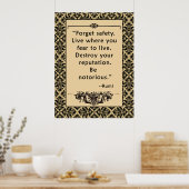 ポスター引用文るみ：Be Anastic ポスター (キッチン)