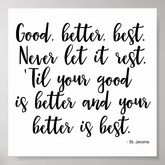 ポスター引用St. Jerome - Self Improvement ポスター (正面)