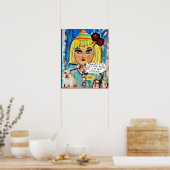  – ポスター悪い女の子アートのポスター ポスター (キッチン)