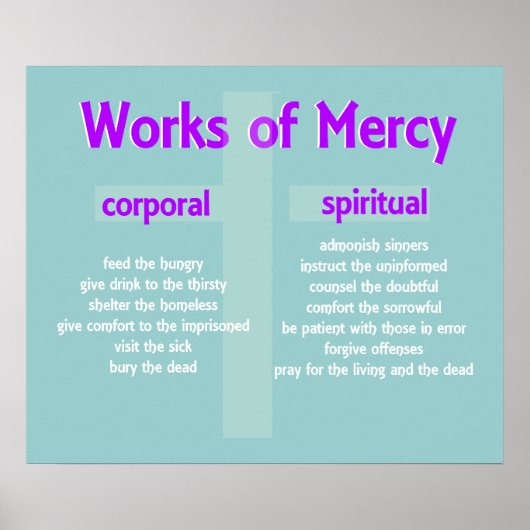 ポスター慈悲深カスタムい作品グラフィックアート ポスター (正面)