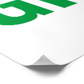 ポスター投票グリーンバイデン氏大統領カマラハリス ポスター (角)