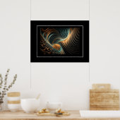 ポスター抽象芸術アート ポスター (キッチン)