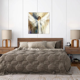 ポスター抽象芸術エンジェルニュートラルカラーズオールエイジ ポスター