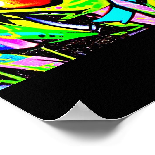 ポスター抽象芸術/その他グラフティギャラリー10 ポスター (角)